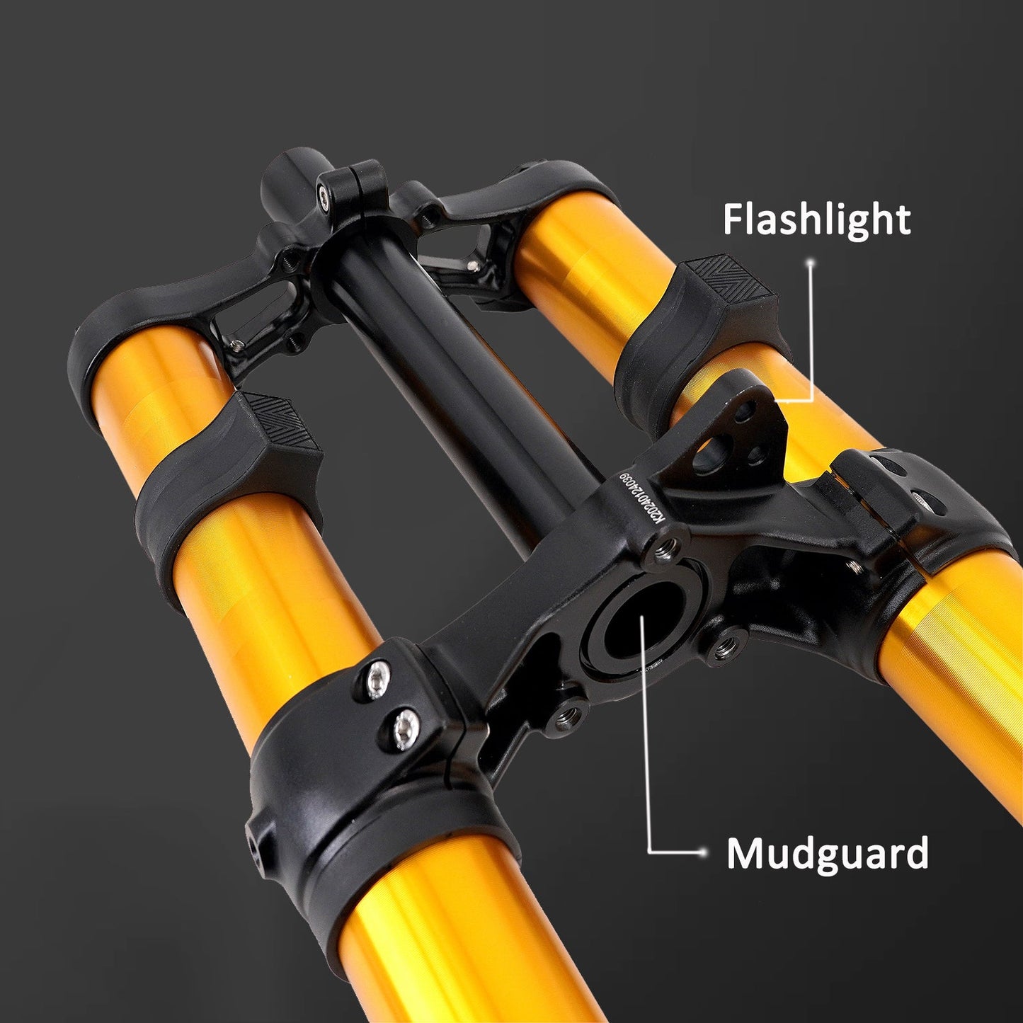 KKE e-Moto Coil Fork (Gold Edition), 210mm Travel, Surron Light Bee, E-Ride Pro, Talaria Sting MX3/MX4/R/xXx