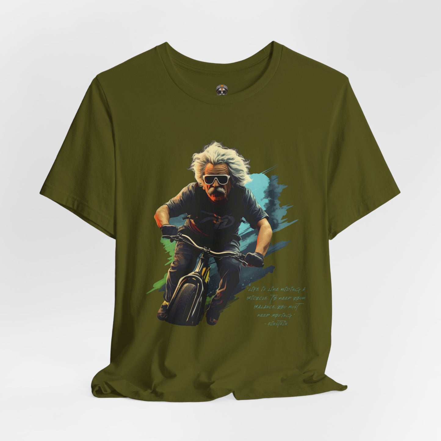 Einstein "Life is like..." T-Shirt