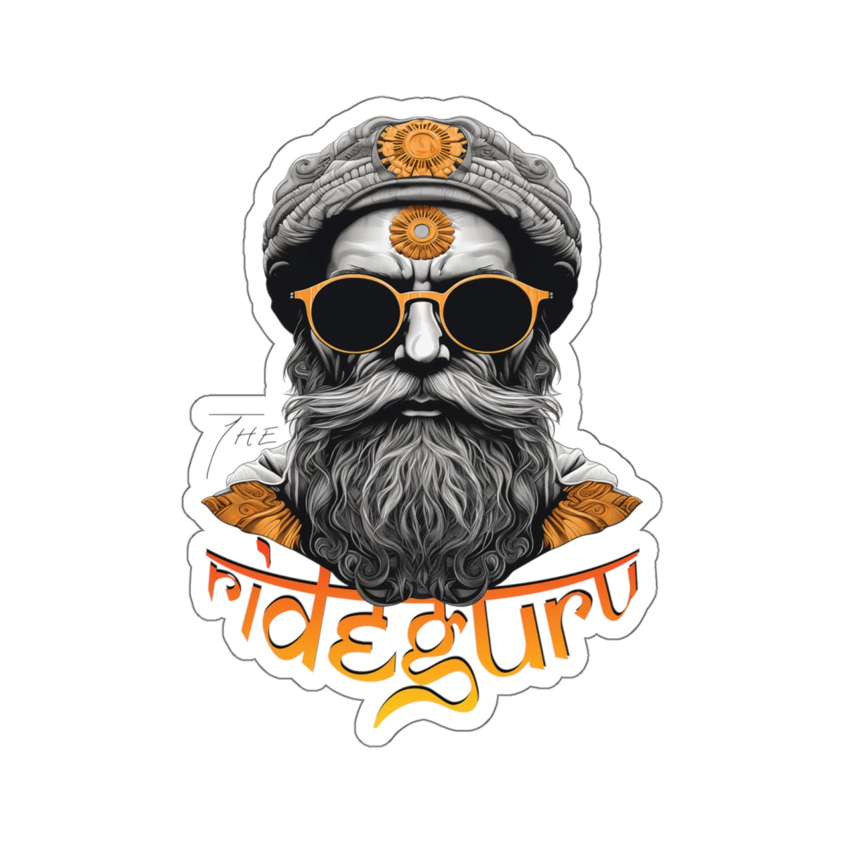 The Ride Guru Sticker (Die-Cut)