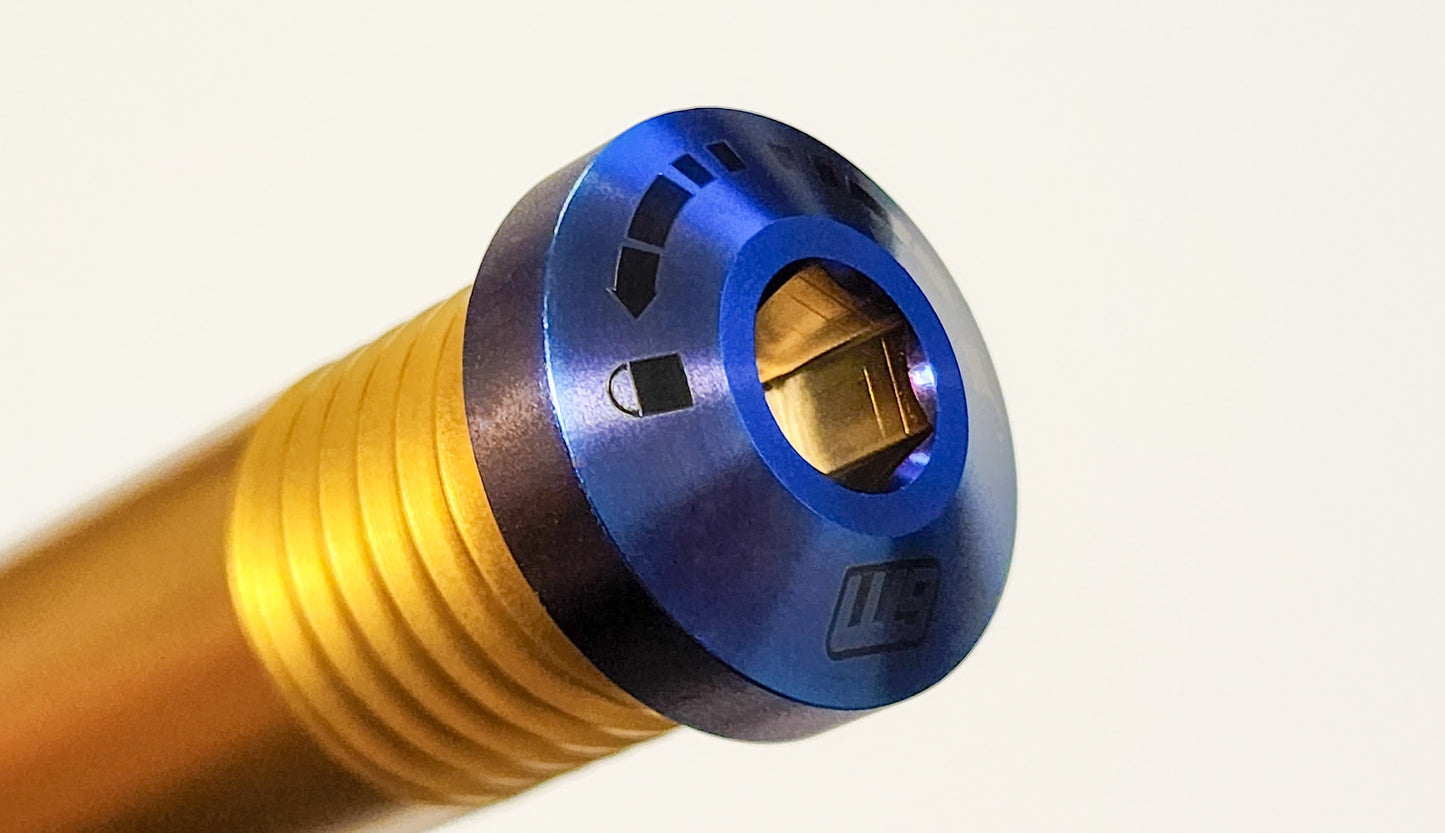 W9 Titanium Front Axle (RST Fork)