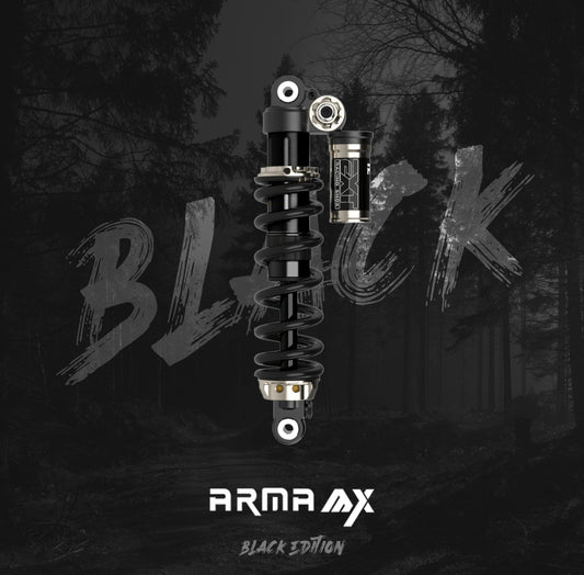 EXT ARMA MX, e-Moto Rear Shock, 10.5x3.5 (267x87mm), "Black Edition"