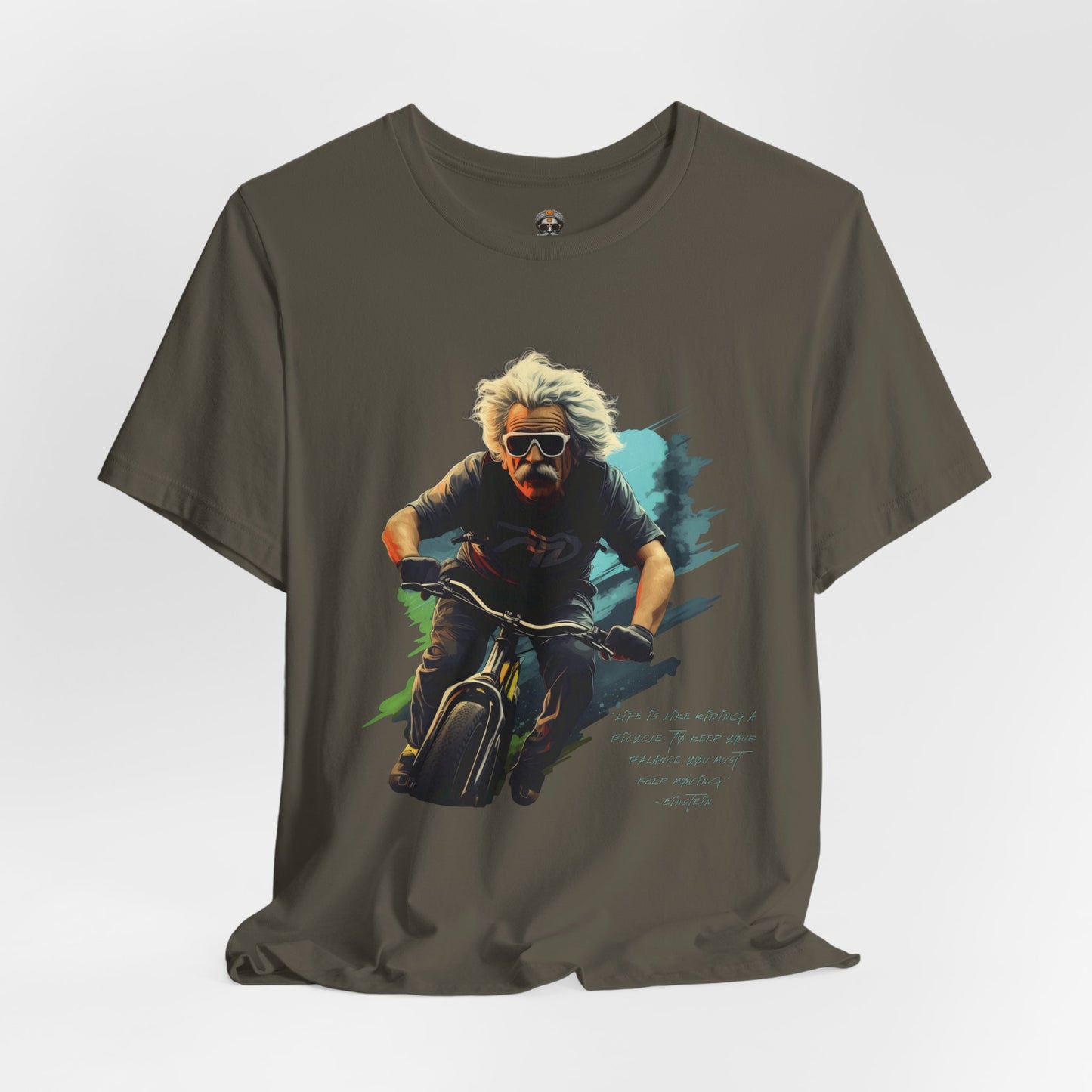 Einstein "Life is like..." T-Shirt