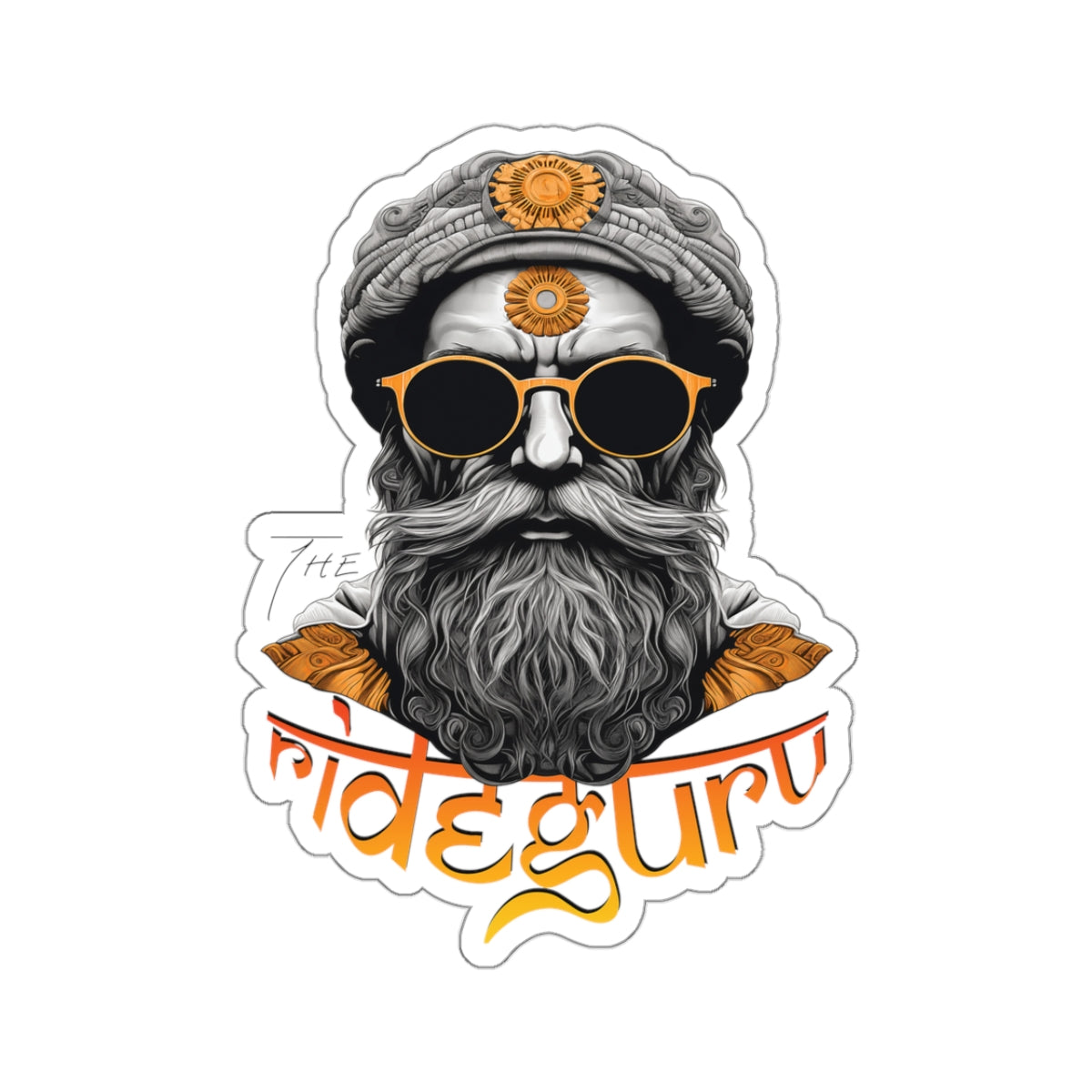 The Ride Guru Sticker (Die-Cut)