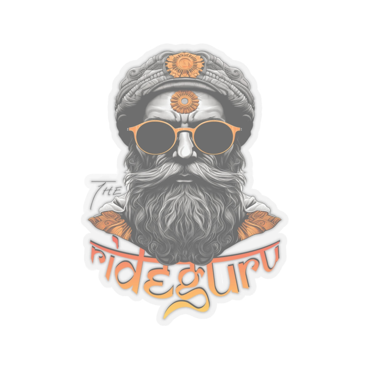 The Ride Guru Sticker (Die-Cut)