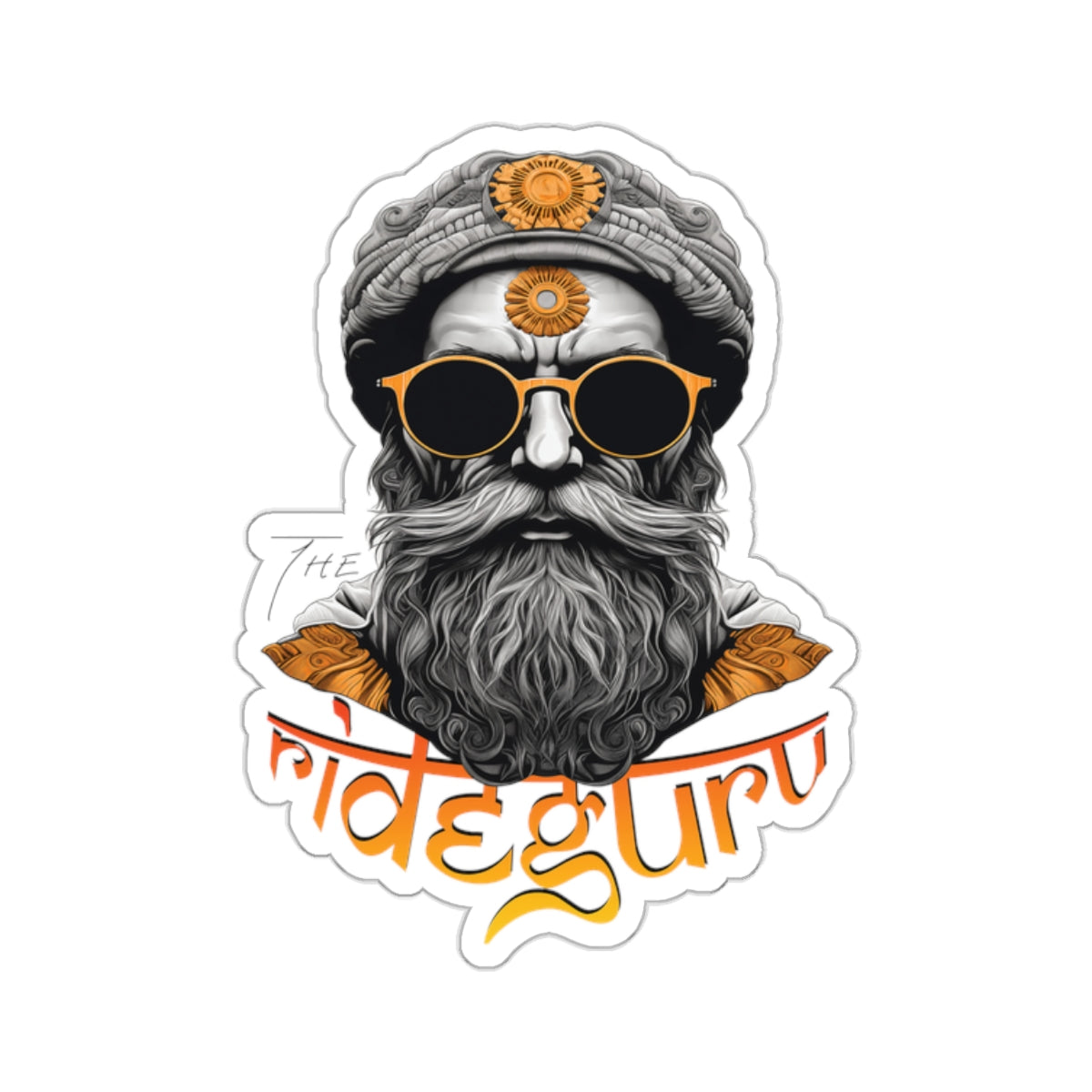 The Ride Guru Sticker (Die-Cut)