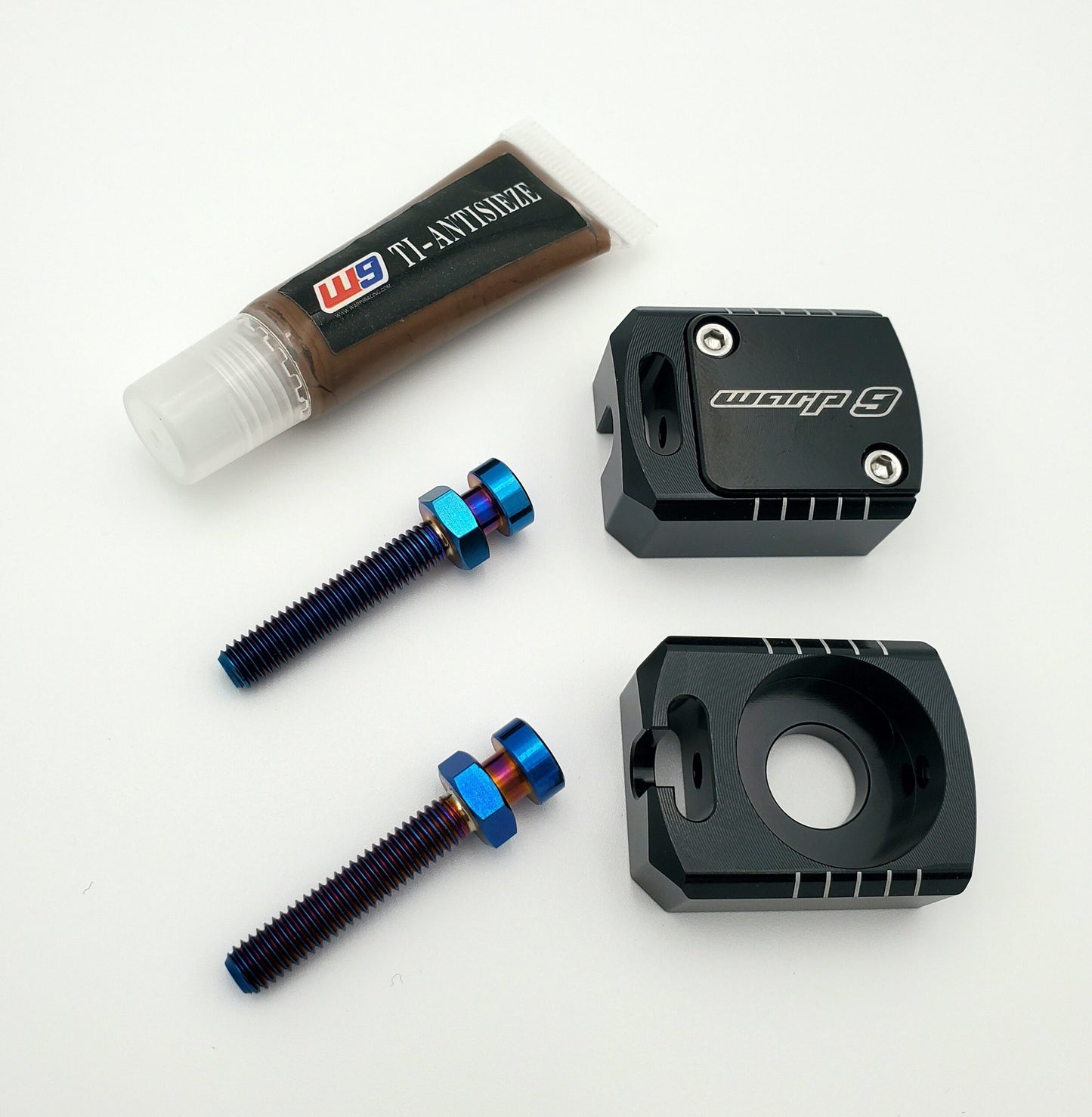 W9 Axle Blocks w/ Ti Bolts, E-Ride Pro, Surron LBX, Talaria MX