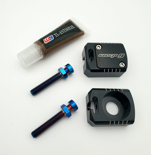 W9 Axle Blocks w/ Ti Bolts, E-Ride Pro, Surron LBX, Talaria MX