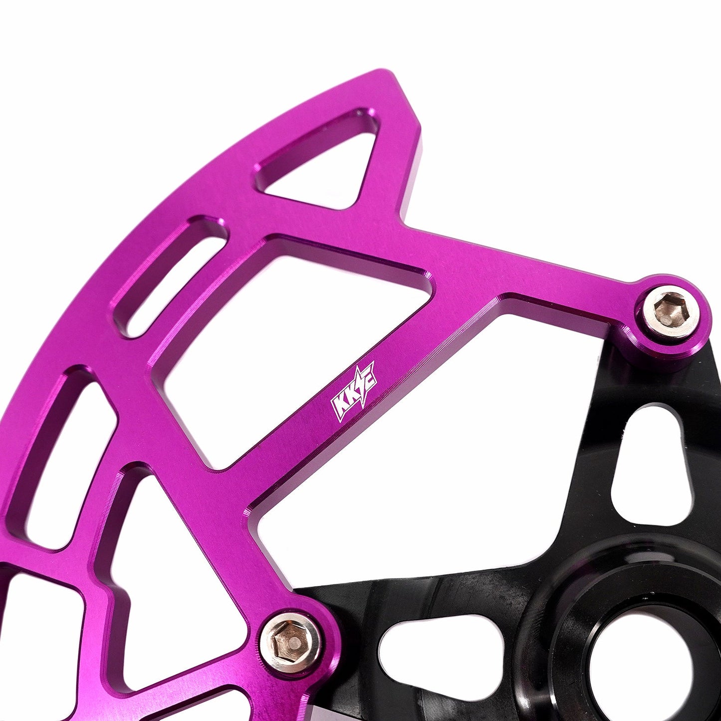 KKE Aluminum Front Brake Disc Guard (220mm), Surron Light Bee, RAWRR Mantis, Talaria Sting, E-Ride Pro (Multiple Colors)