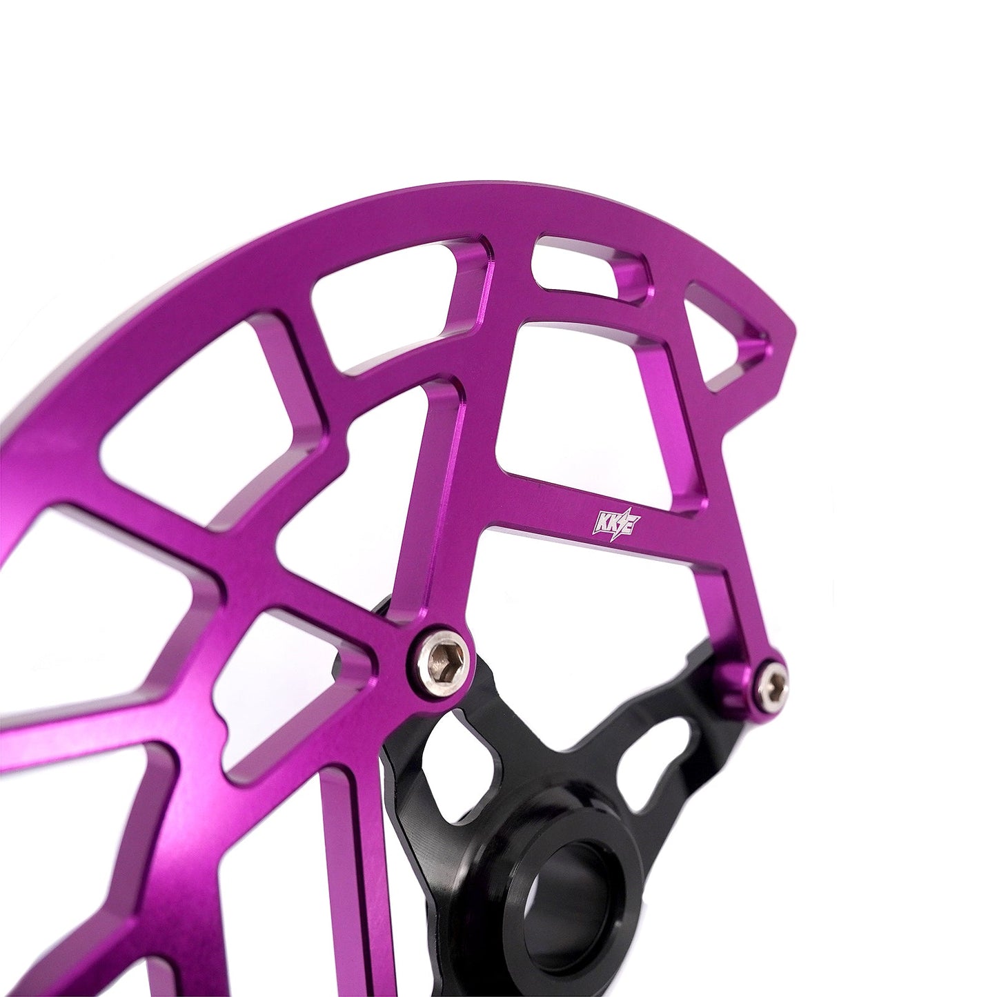 KKE Aluminum Front Brake Disc Guard (220mm), Surron Light Bee, RAWRR Mantis, Talaria Sting, E-Ride Pro (Multiple Colors)