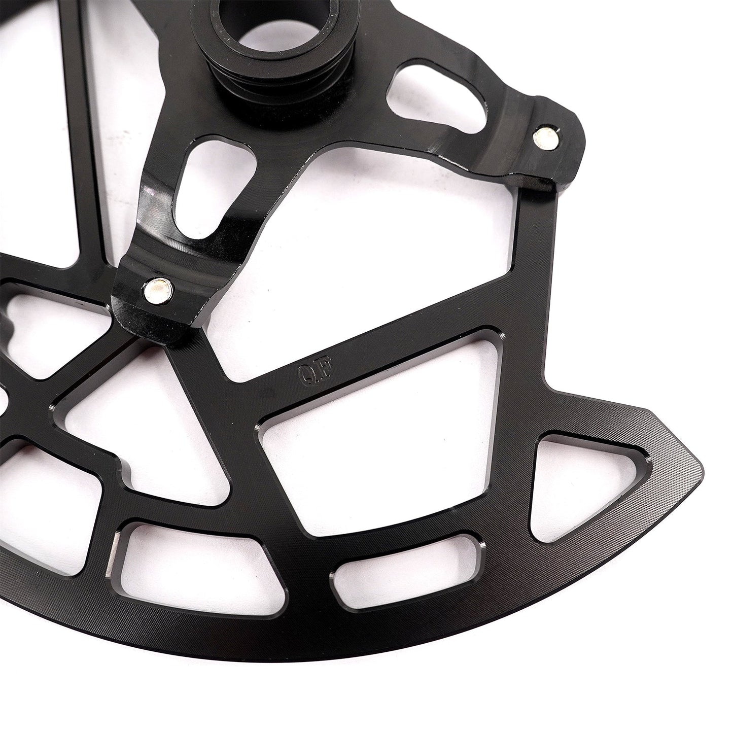 KKE Aluminum Front Brake Disc Guard (220mm), Surron Light Bee, RAWRR Mantis, Talaria Sting, E-Ride Pro (Multiple Colors)