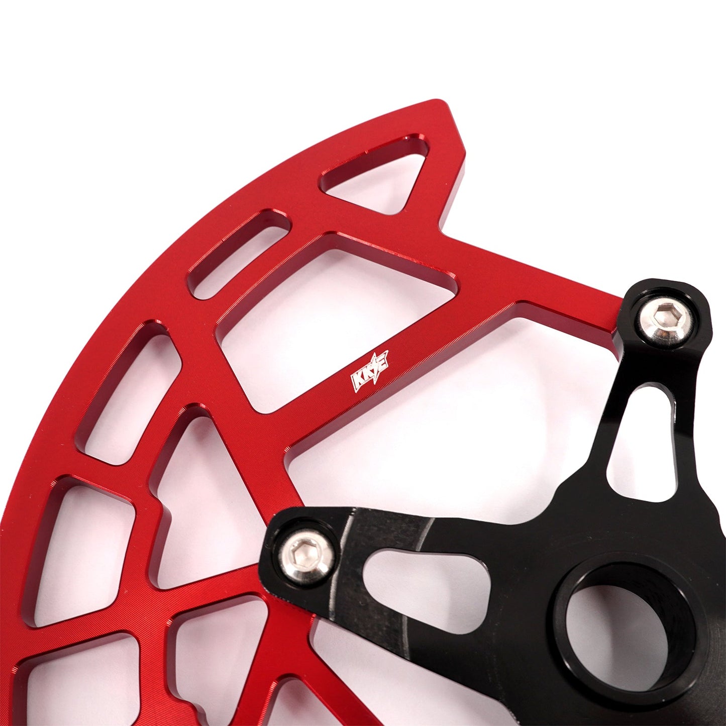 KKE Aluminum Front Brake Disc Guard (220mm), Surron Light Bee, RAWRR Mantis, Talaria Sting, E-Ride Pro (Multiple Colors)