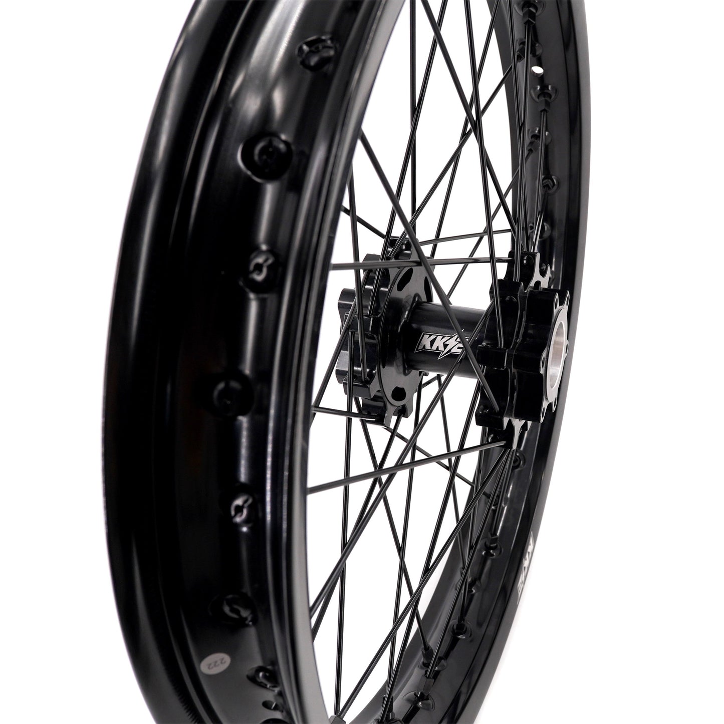 KKE 21" / 18"e-Moto Wheel Set, Talaria Sting MX3 / R MX4 (Black/Black)