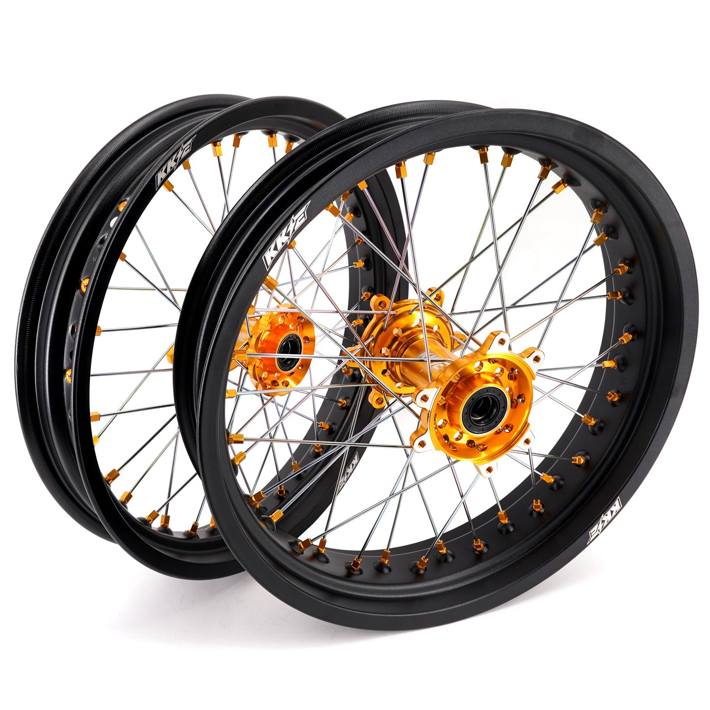 KKE Supermoto 2.5x17" & 3.5x17" e-Moto Wheel Set, Surron Ultra Bee (Multiple Colors)