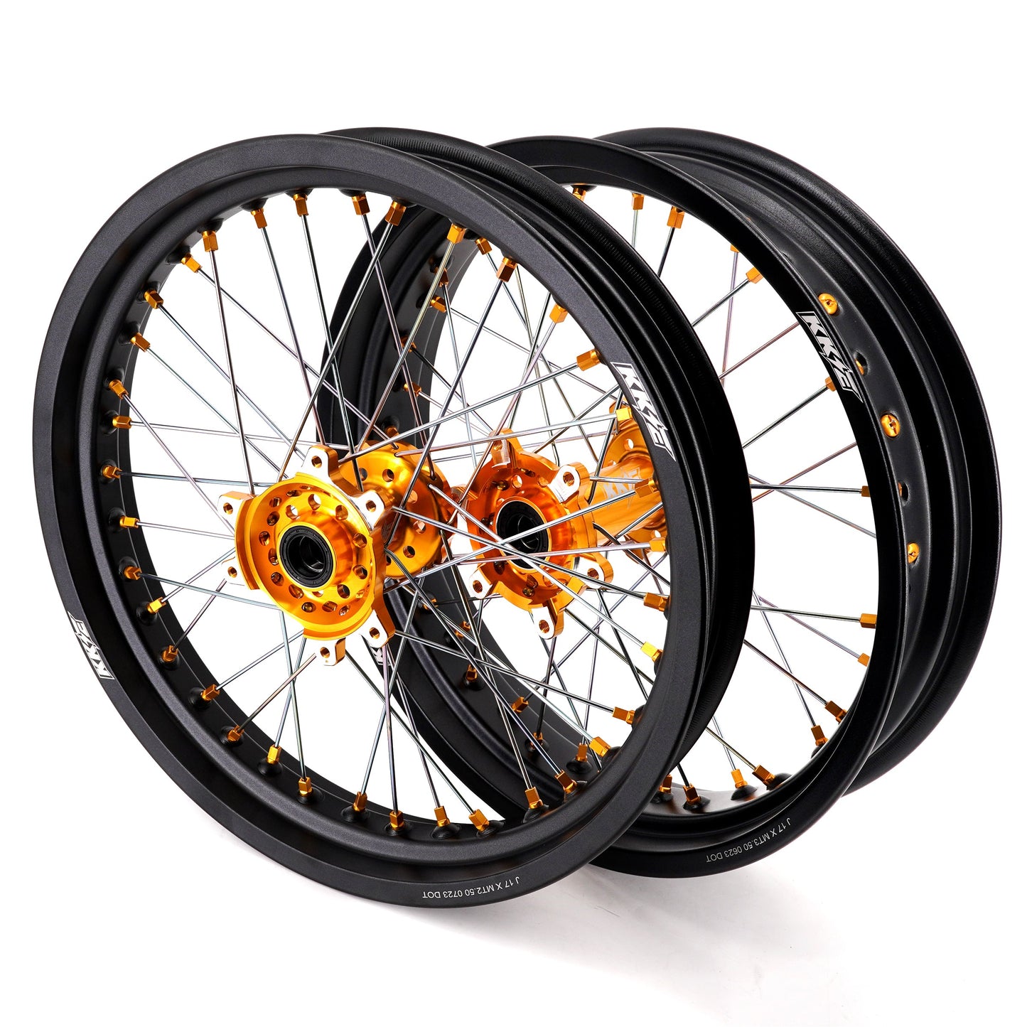 KKE Supermoto 2.5x17" & 3.5x17" e-Moto Wheel Set, Surron Ultra Bee (Multiple Colors)