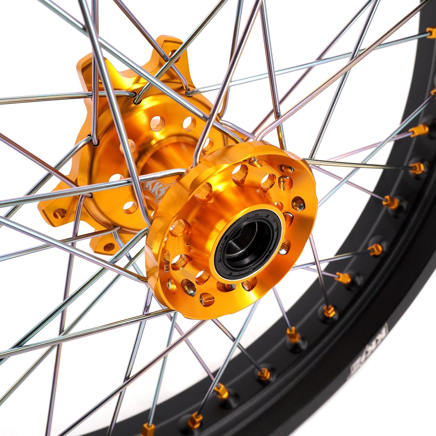 KKE Supermoto 2.5x17" & 3.5x17" e-Moto Wheel Set, Surron Ultra Bee (Multiple Colors)