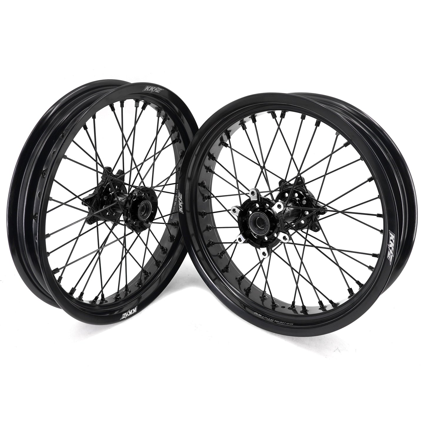 KKE Supermoto 2.5x17" & 3.5x17" e-Moto Wheel Set, Surron Ultra Bee (Multiple Colors)