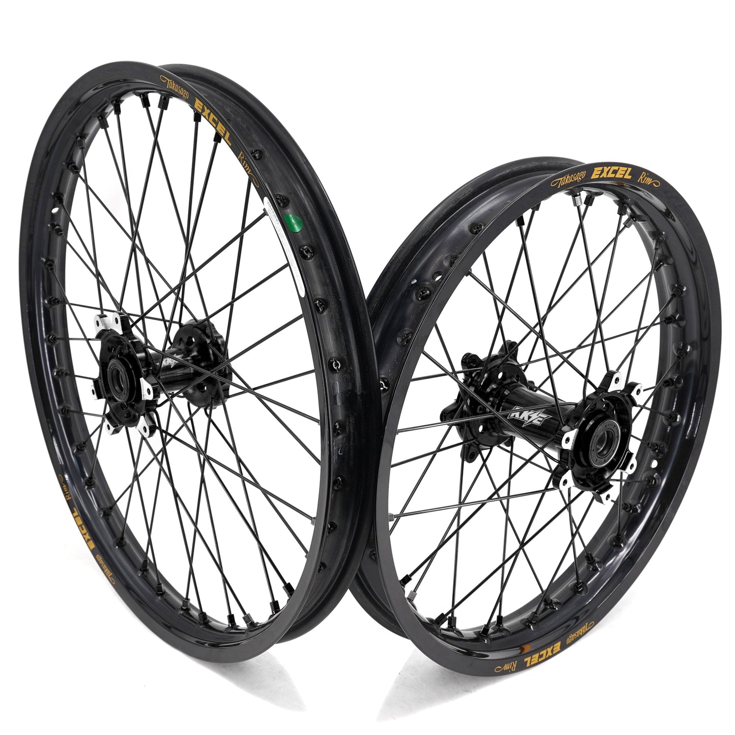 EXCEL 21" / 18" e-Moto Wheel Set, Takasago Rims/KKE Hubs, Surron Ultra Bee