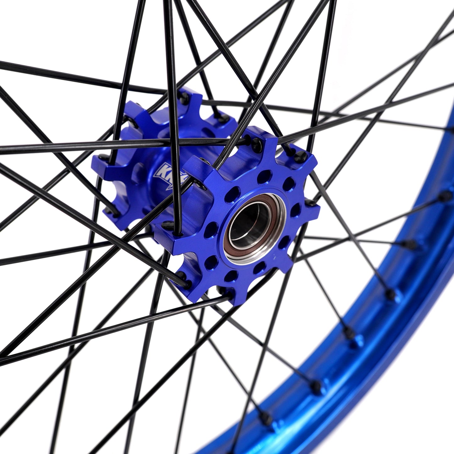 EXCEL 19" / 16" e-Moto Wheel Set, Talaria Sting MX3 / R MX4 (Blue/Blue) KKE 32h Hubs