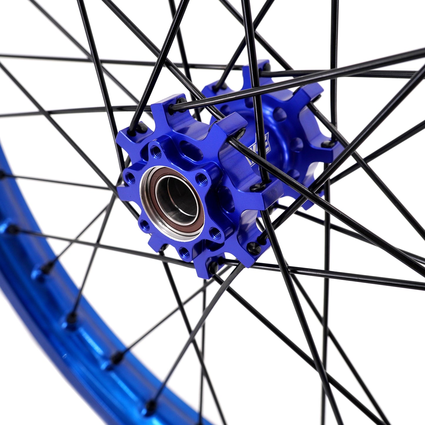 EXCEL 19" / 16" e-Moto Wheel Set, Talaria Sting MX3 / R MX4 (Blue/Blue) KKE 32h Hubs