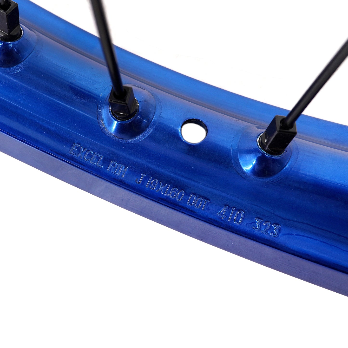 EXCEL 19" / 16" e-Moto Wheel Set, Talaria Sting MX3 / R MX4 (Blue/Blue) KKE 32h Hubs