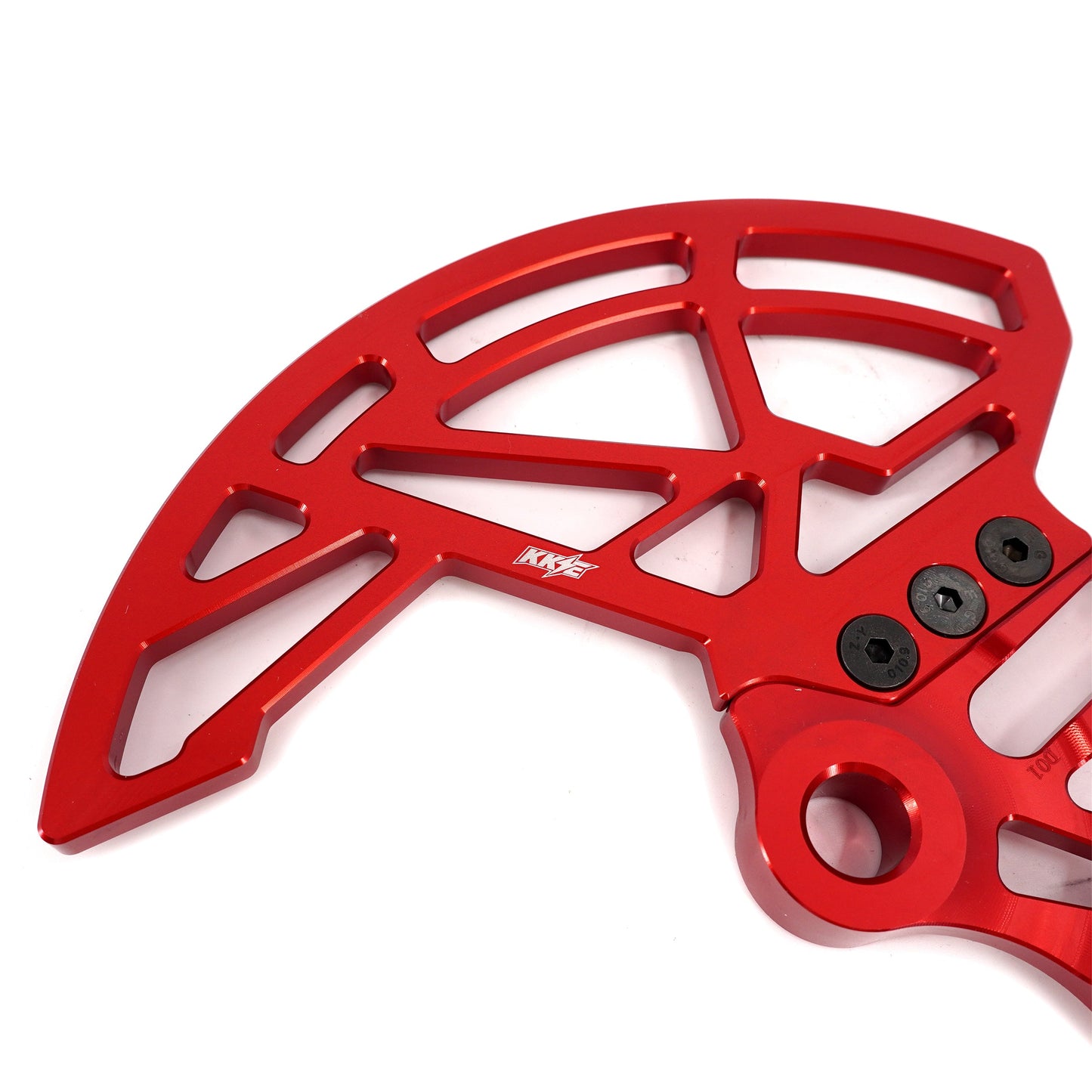 KKE Aluminum Rear Brake Disc Guard (220mm), Rawrr Mantis/Mantis X (Multiple Colors)