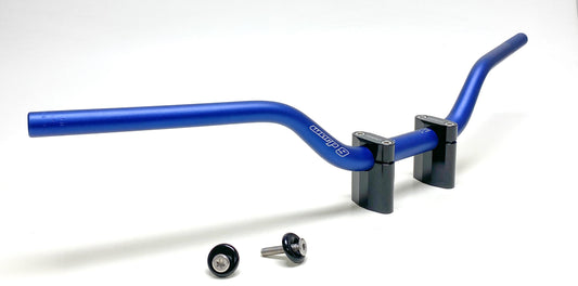 W9 Moto Handlebars, Tapped Bar Ends, 1 1/8 (28.6mm), CR High, KTM SX