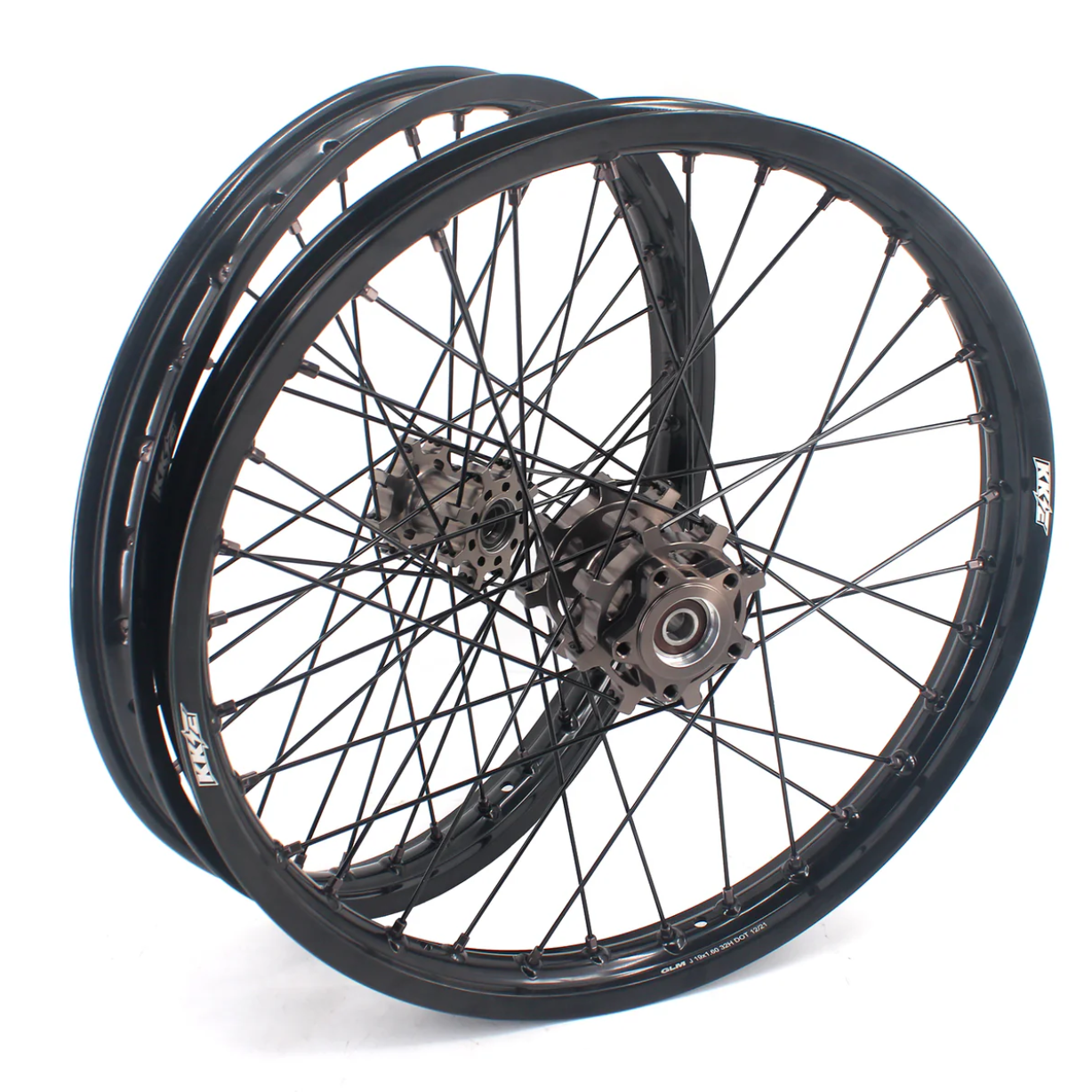 KKE 19"/16" e-Moto Complete Wheelset (SurRon Light Bee)