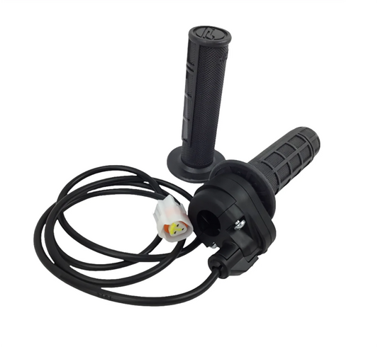 Magura 1/4 Turn Electronic Plug-n-Play Throttle, Surron Light Bee, E-Ride Pro (Includes Grips)