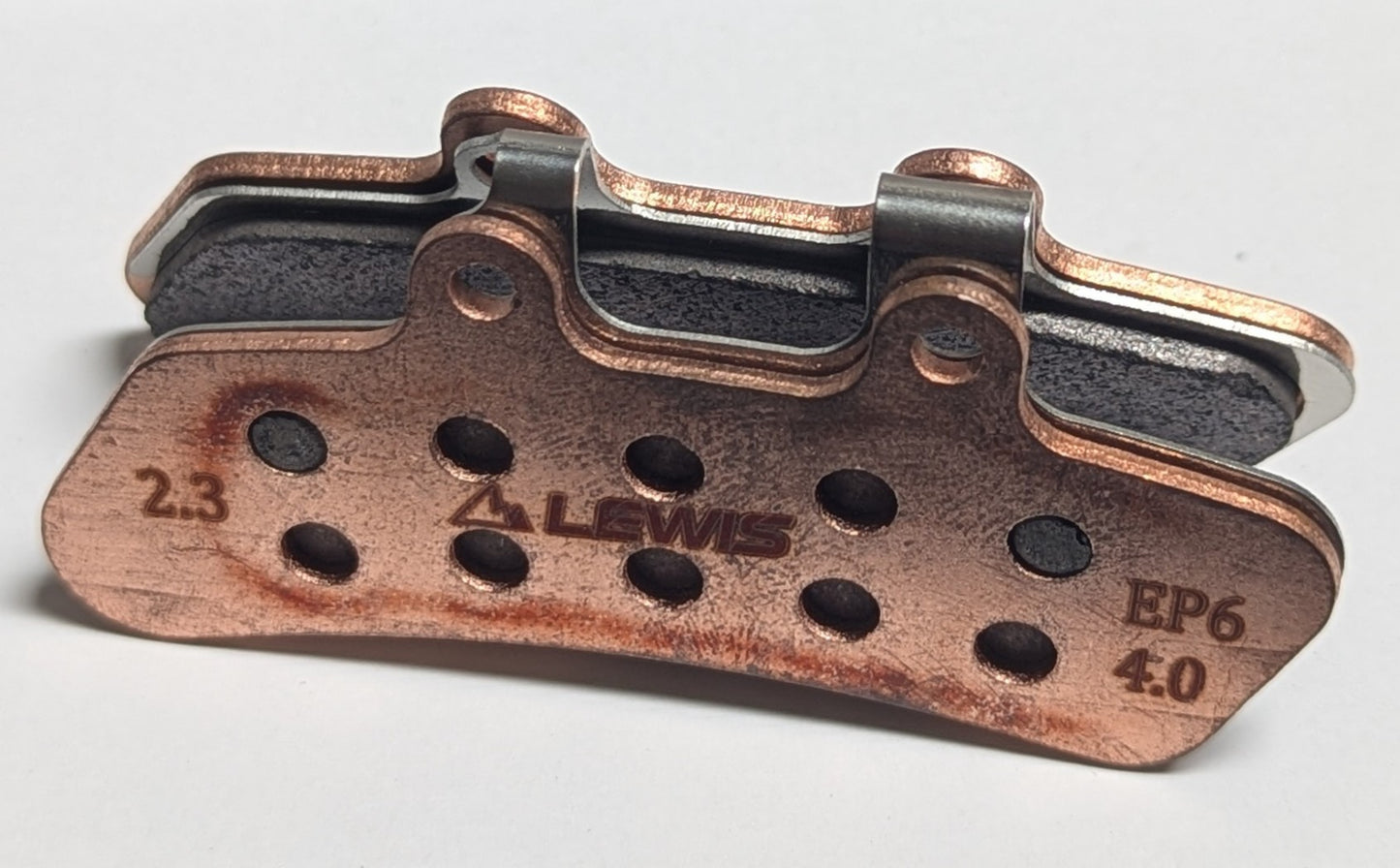 Lewis EP6 4.0 Brake Pads, Semi-Metallic/6-Piston (2.3mm Rotors)