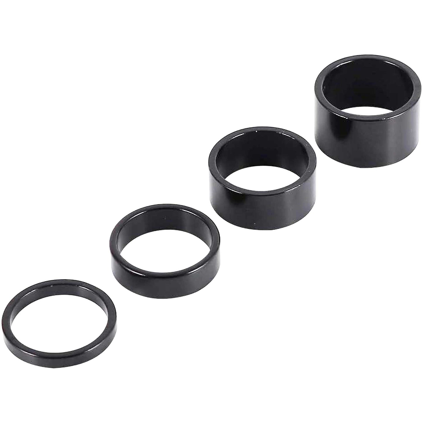 4PC Headset Spacer Kit, e-Moto/MTB - 5mm, 10mm, 15mm, 20mm