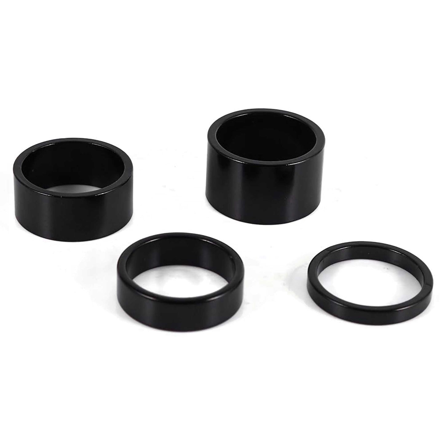 4PC Headset Spacer Kit, e-Moto/MTB - 5mm, 10mm, 15mm, 20mm