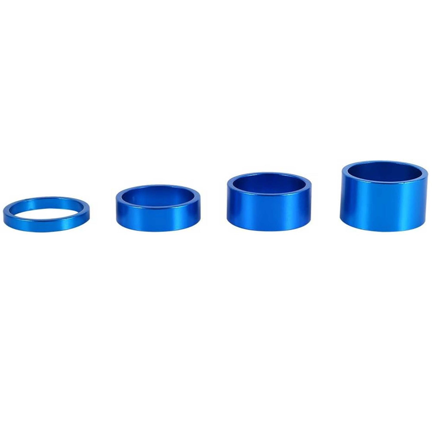 4PC Headset Spacer Kit, e-Moto/MTB - 5mm, 10mm, 15mm, 20mm