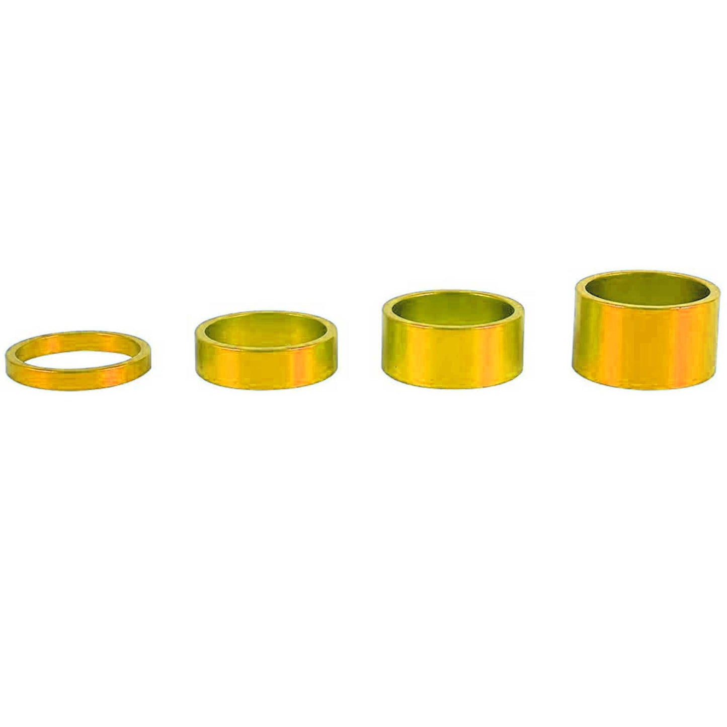 4PC Headset Spacer Kit, e-Moto/MTB - 5mm, 10mm, 15mm, 20mm