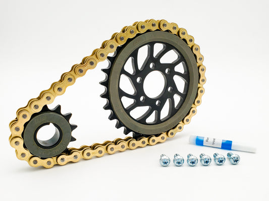 W9 Warp Drive, Surron LBX, E-Ride Pro, Segway X160/260 (Primary Chain Drive Conversion)