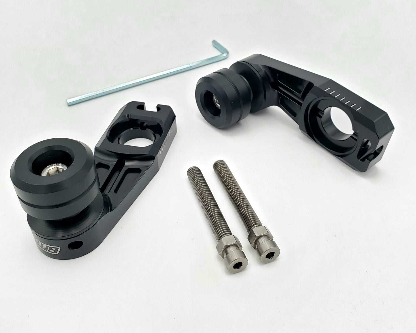 W9 Supermoto Rear Axle Sliders (Ultra Bee)