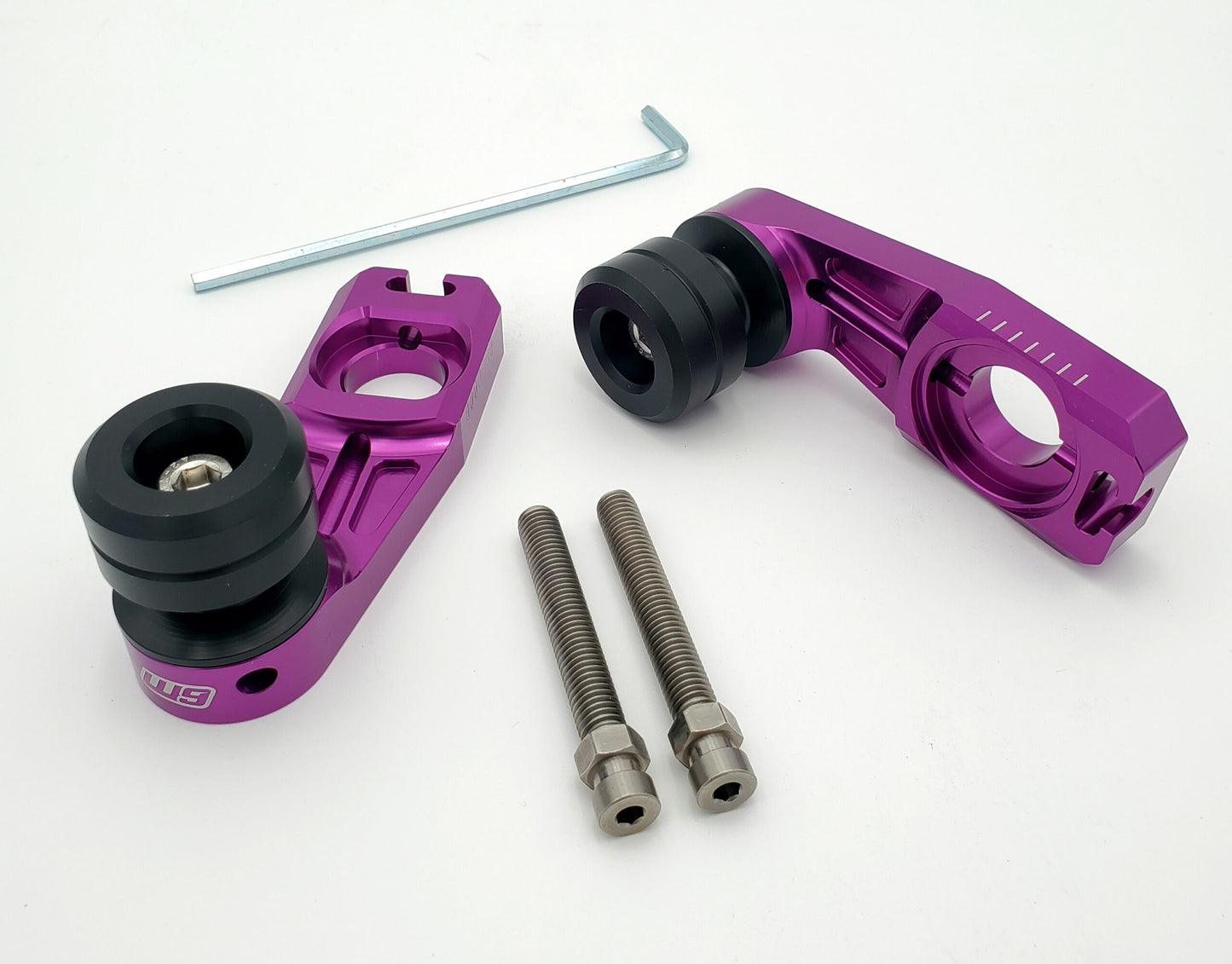 W9 Supermoto Rear Axle Sliders (Ultra Bee)