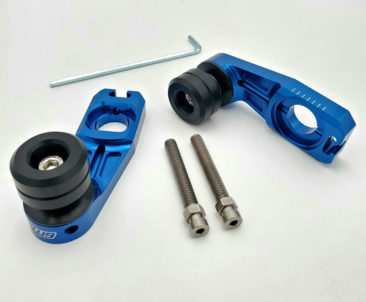 W9 Supermoto Rear Axle Sliders (Ultra Bee)