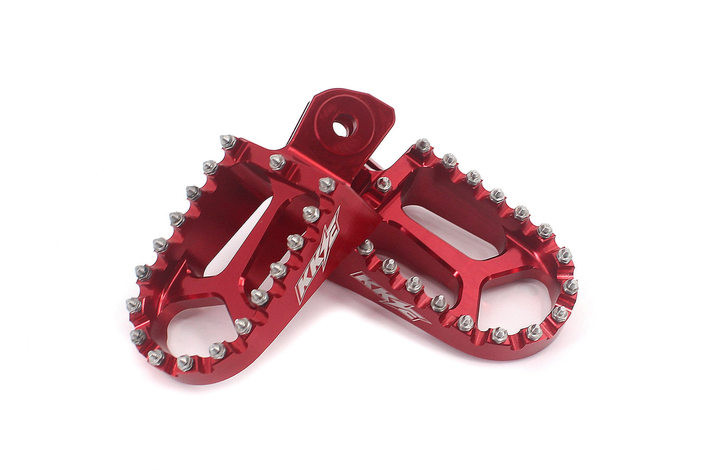 KKE e-Moto Billet Footpegs, Surron Light Bee, E-Ride Pro, Segway (Multiple Colors)