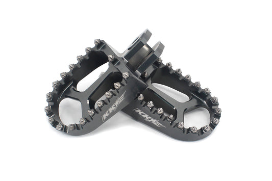 KKE e-Moto Billet Footpegs, Surron Light Bee, E-Ride Pro, Segway (Multiple Colors)