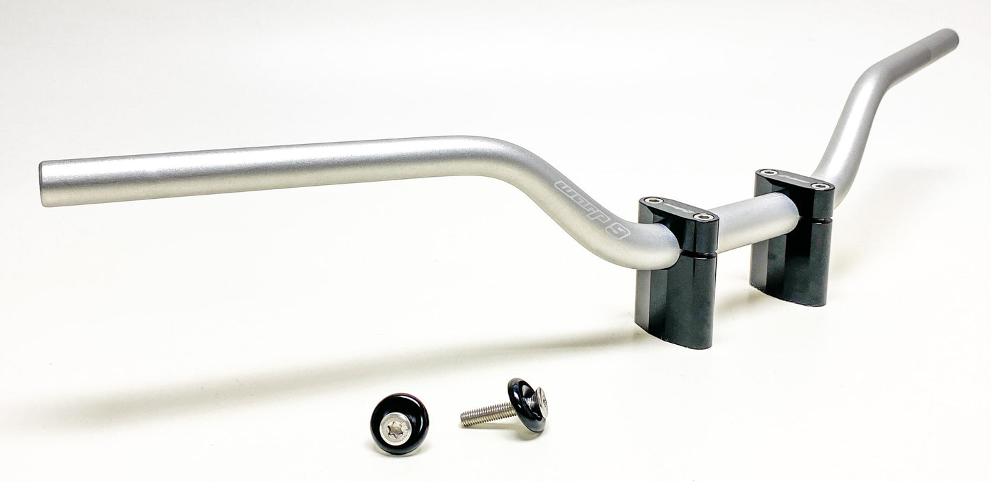 W9 Moto Handlebars, Tapped Bar Ends, 1 1/8 (28.6mm), CR High, KTM SX