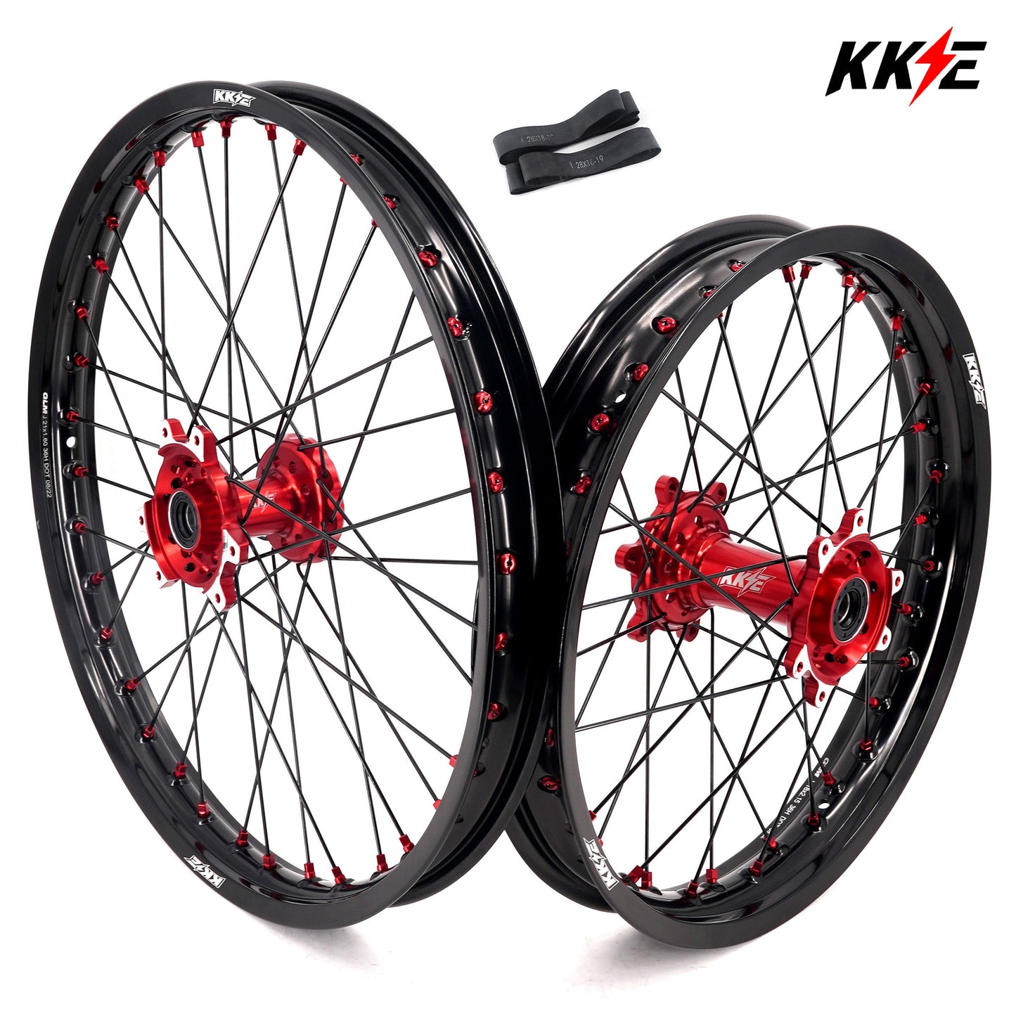 KKE 21" / 18" e-Moto Wheel Set, Surron Ultra Bee (Multiple Colors)