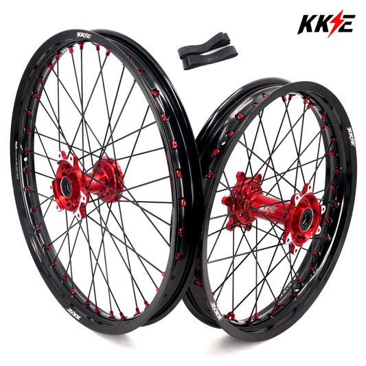 KKE 21" / 18" e-Moto Wheel Set, Surron Ultra Bee (Multiple Colors)