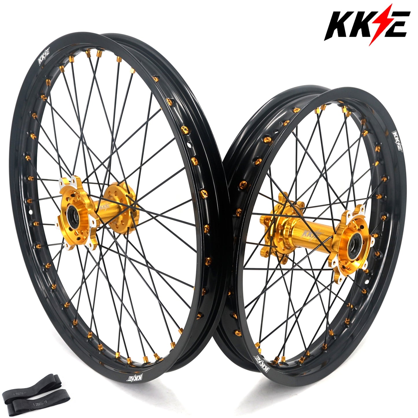 KKE 21" / 18" e-Moto Wheel Set, Surron Ultra Bee (Multiple Colors)
