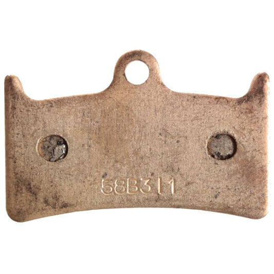 Hope Tech V4 Brake Pads, Sintered/Steel, 4-Piston