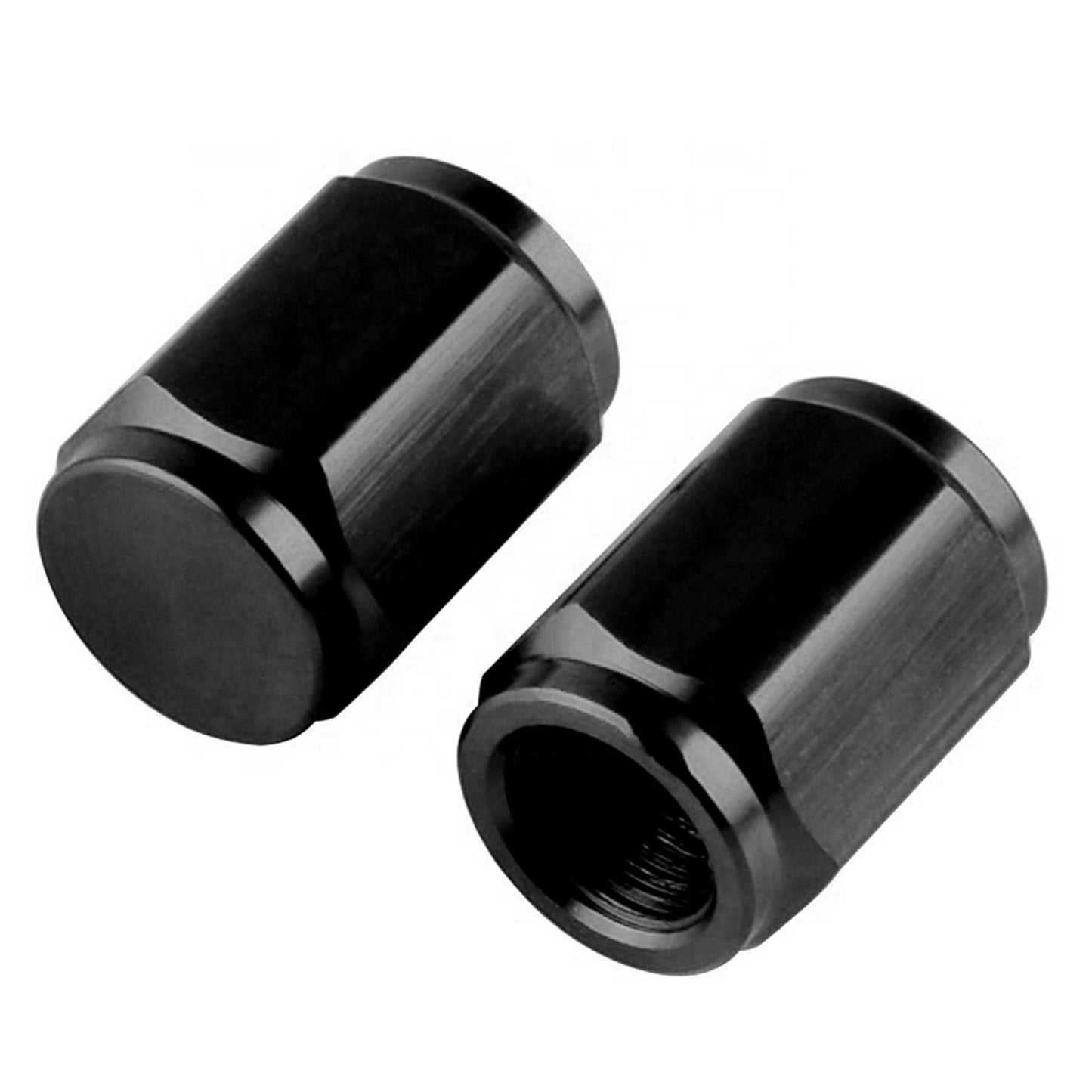 CNC Billet Valve Stem Caps (Schrader), Multiple Colors