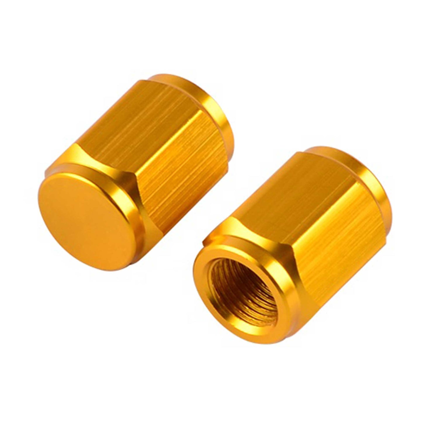 CNC Billet Valve Stem Caps (Schrader), Multiple Colors