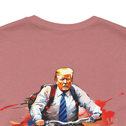 Donald Trump Short Sleeve Tee (Back Logo)