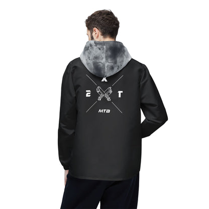 EXT x TRG Windbreaker, Full-Zip, Drawstring Hood