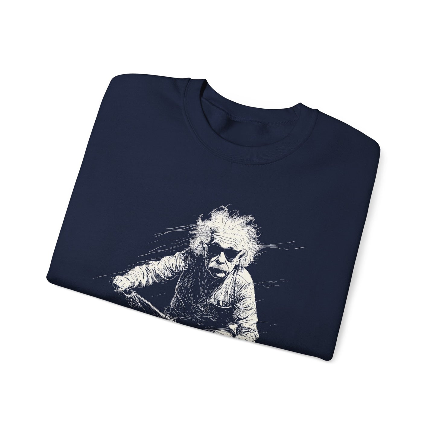 Einstein "Legend Series" Crewneck Sweater (Blueprint Blue)