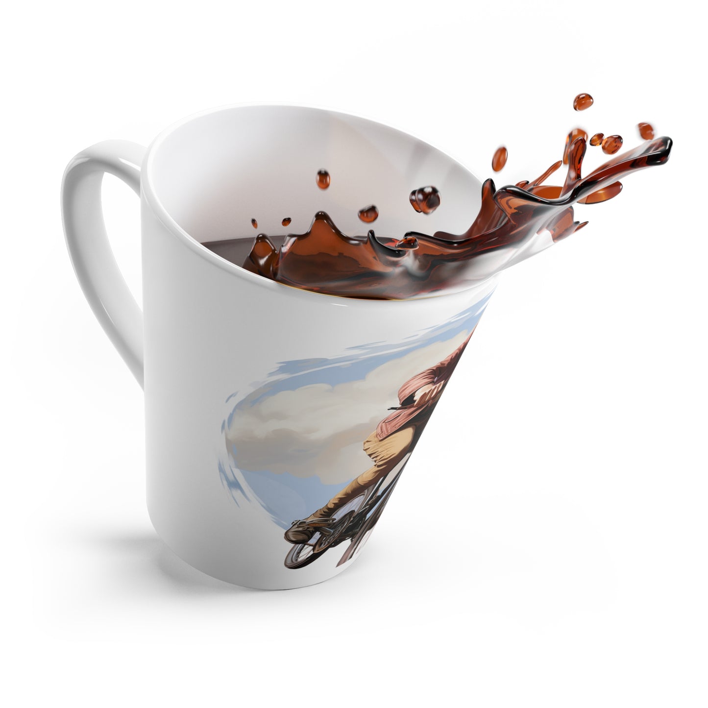 Amelia Earhart Latte Mug